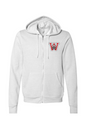 Wakefield Warriors Mascot Sponge Fleece Full-Zip Hoodie - Unisex/Adult