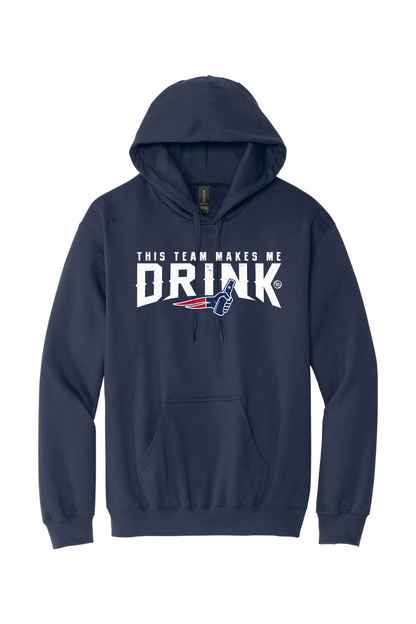 New England This Team Makes Me Drink Hoodie - Men's