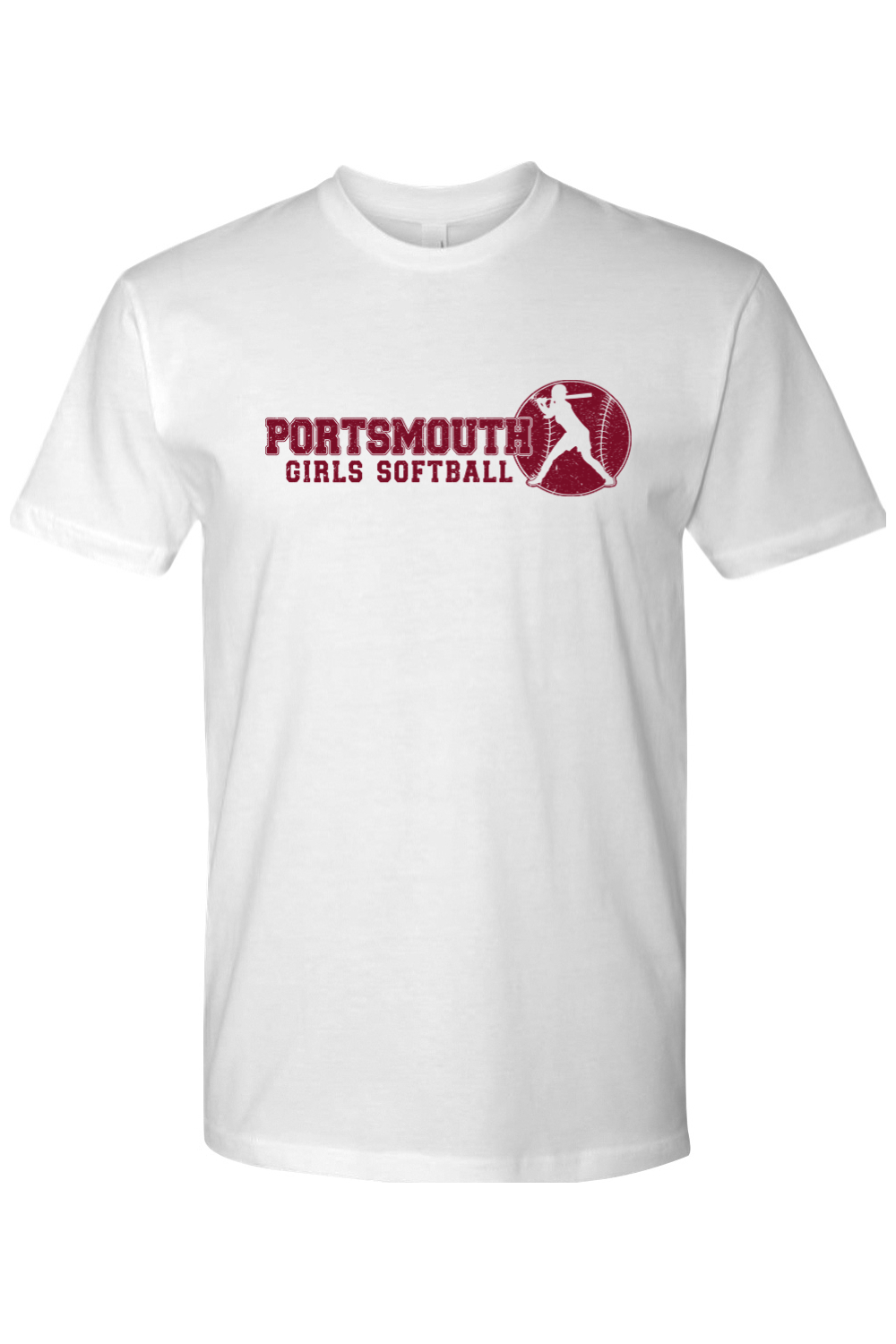 Portsmouth Girls Softball Cotton T-Shirt - Men's