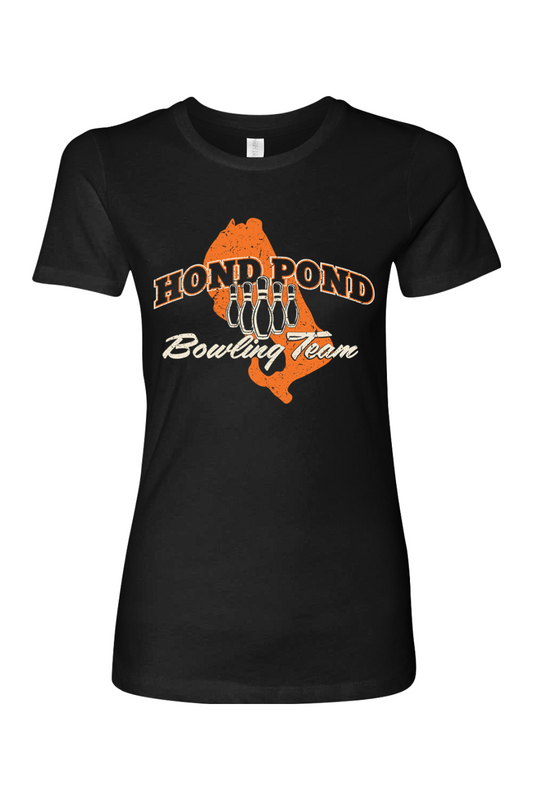 Hond Pond Bowling Ringspun Crew - Women's