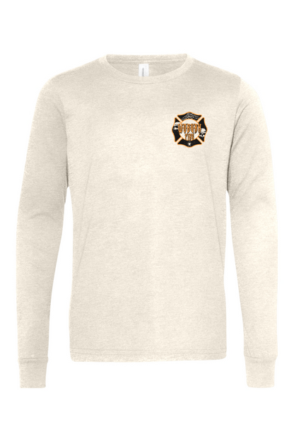 Woburn Fire Halloween 2025 Cotton Long Sleeve T-Shirt - Youth
