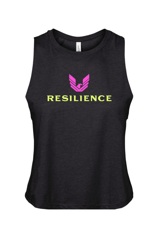 Hyrox - Resilience Team Racerback Cropped Tank Top - Women's