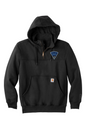 MA State Police Carhartt Rain Defender Paxton Heavyweight Hooded Zip Mock Sweatshirt - Men's