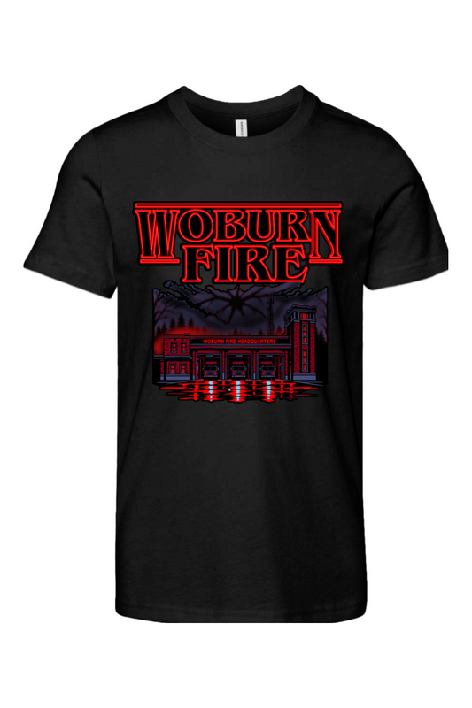 Woburn Fire Halloween 2026 Cotton T-Shirt  - Youth