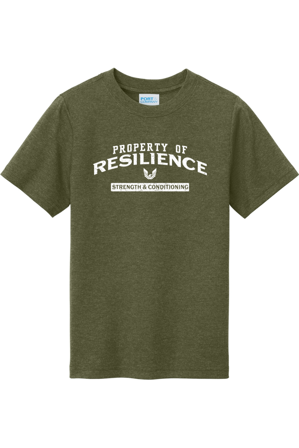 Property of Resilience Strength & Conditioning Tri-Blend T-Shirts - Youth