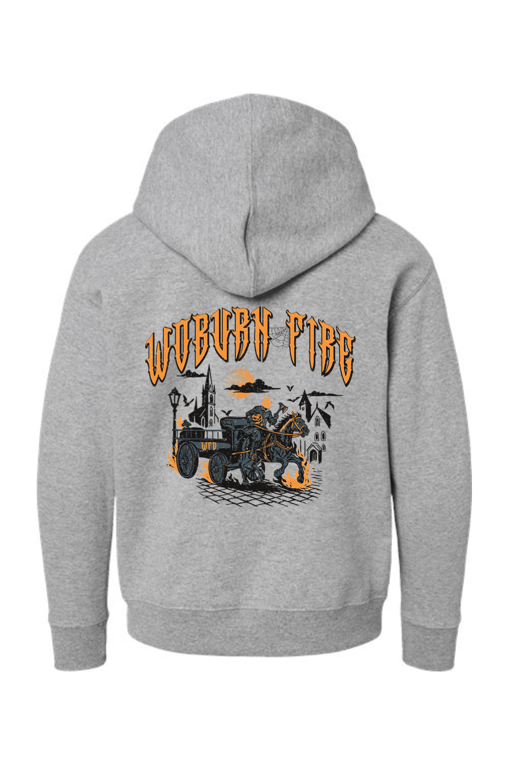 Woburn Fire Halloween 2025 Standard Hoodie - Youth