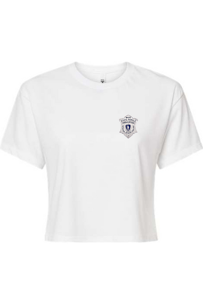 MPOA Badge & Logo Crop Top - Women's T-Shirt