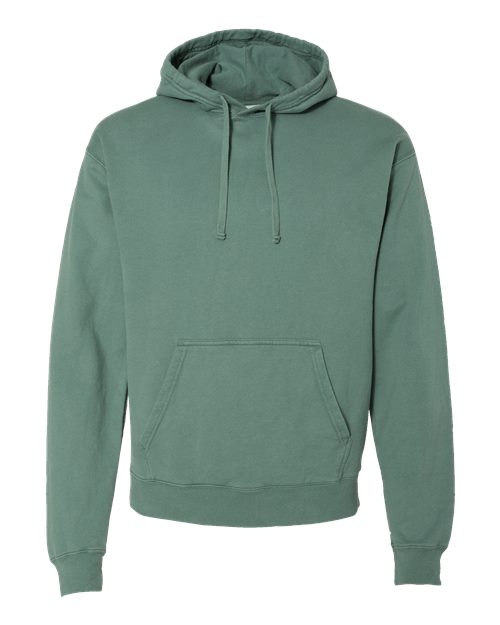 Garment-Dyed Hooded Sweatshirt