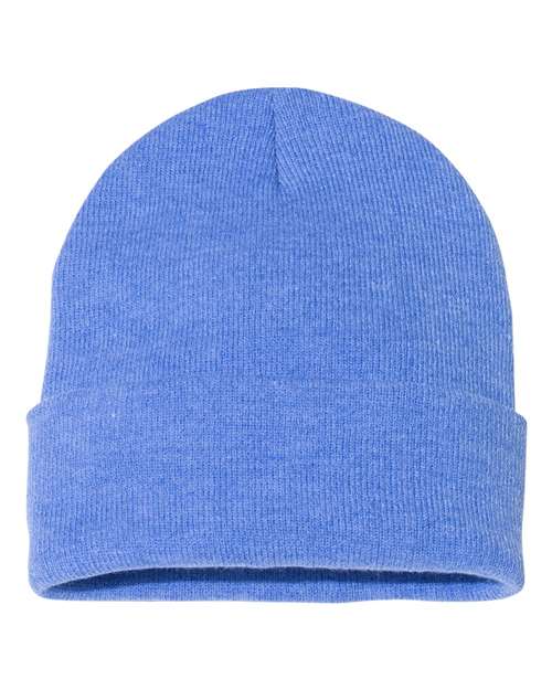 12'' Solid Cuffed Beanie