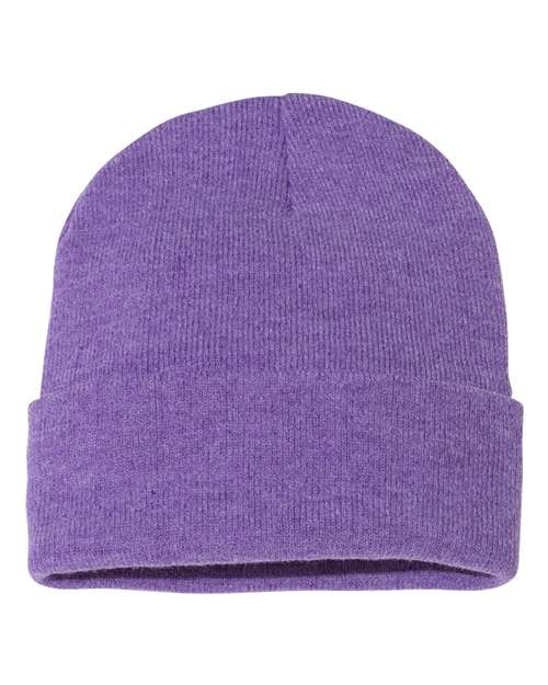 12'' Solid Cuffed Beanie