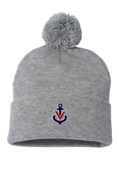 Crossfit Variance Patch Pom Beanie