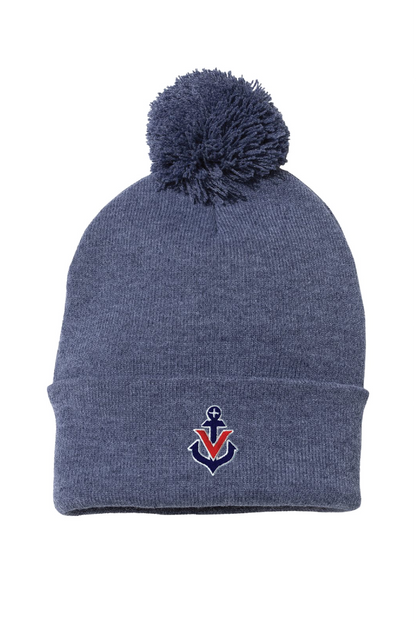 Crossfit Variance Patch Pom Beanie