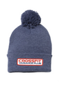 Crossfit Variance Patch Pom Beanie