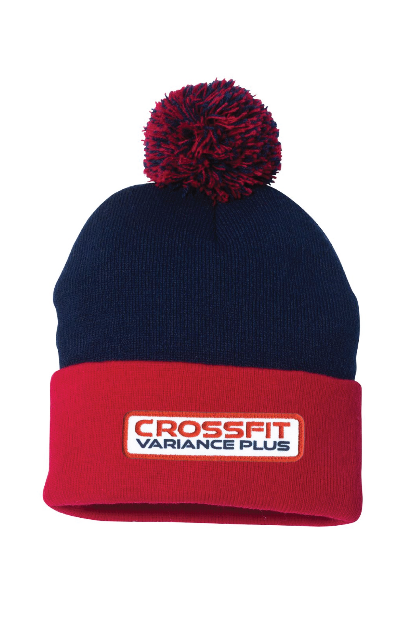 Crossfit Variance Patch Pom Beanie