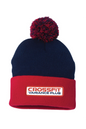 Crossfit Variance Patch Pom Beanie