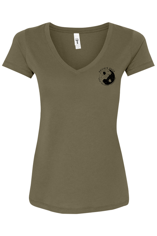 Devins Pack Women's V-neck T-shirt