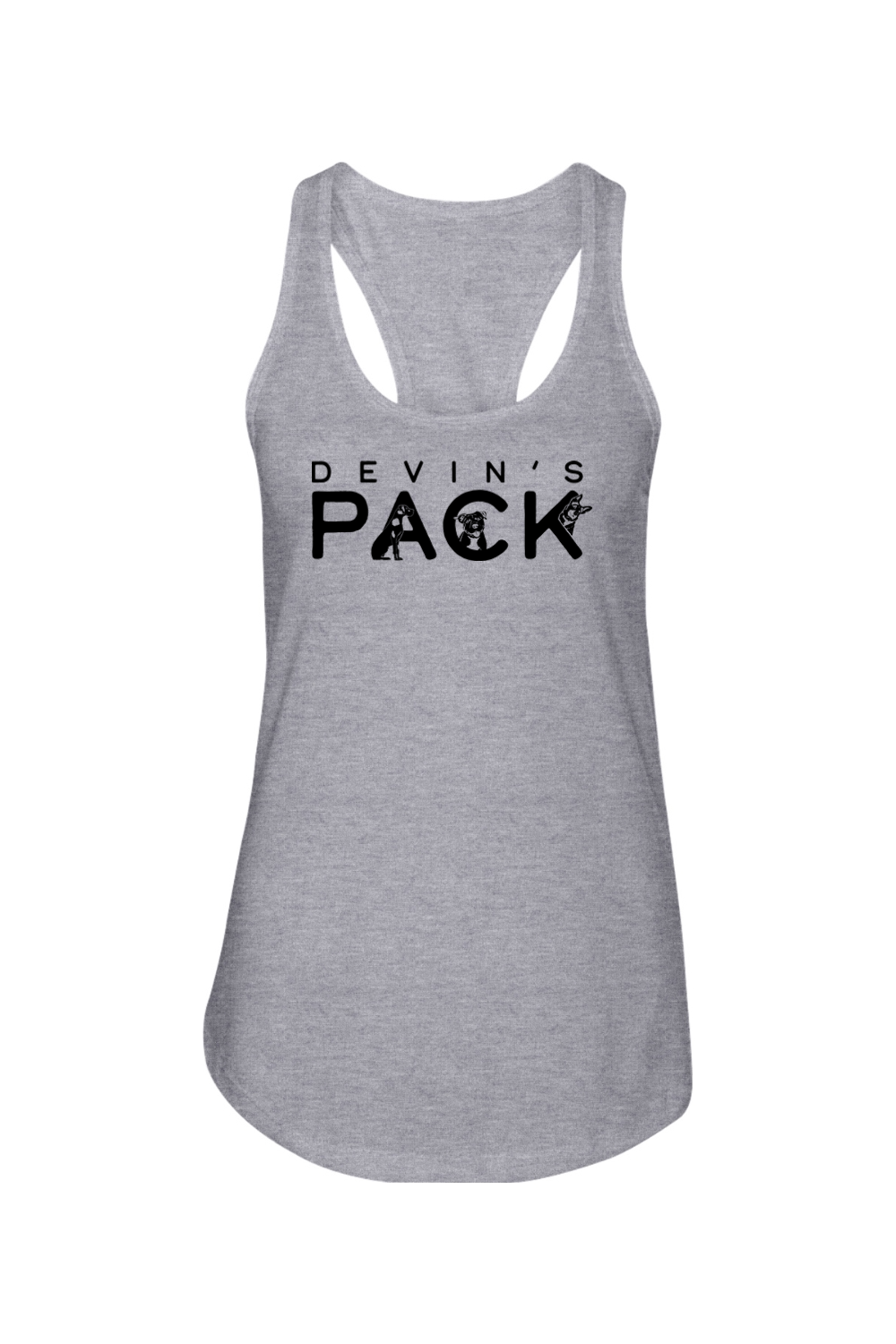 Devins Pack Women's Jersey Racerback Tank