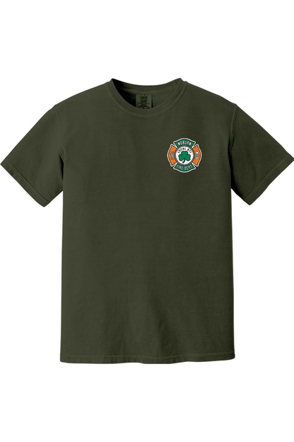 Local 971 Woburn Fire Dept. 100% Cotton Soft-Washed T-Shirt - Unisex Adult