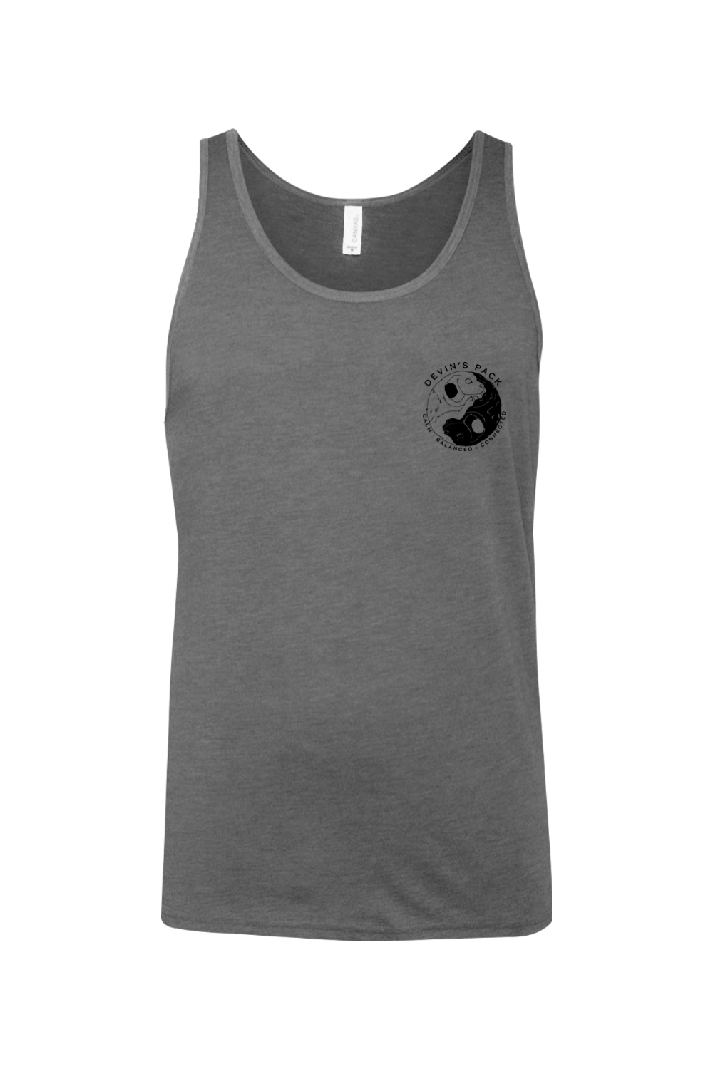 Devins Pack Circle Logo Unisex Jersey Tank
