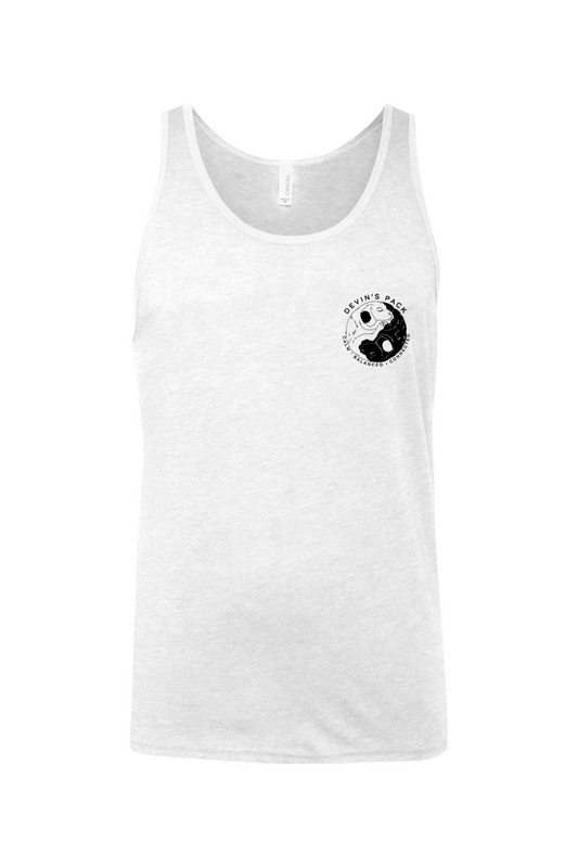 Devins Pack Circle Logo Unisex Jersey Tank