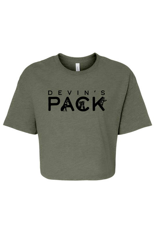 Devins Pack Women's Jersey Cropped Tee
