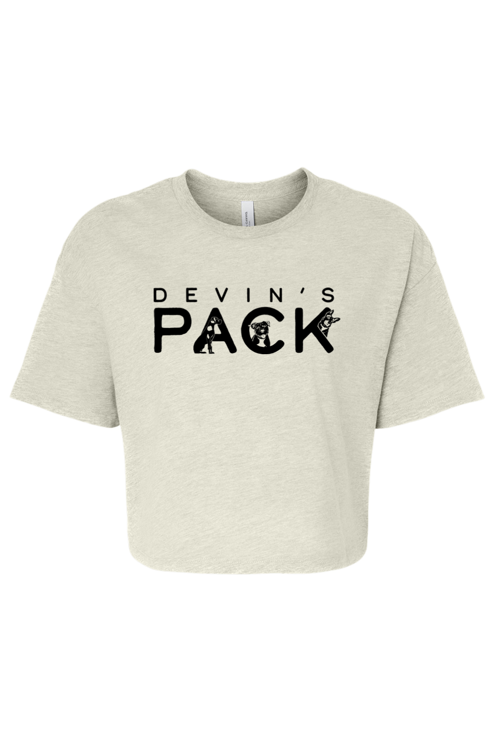 Devins Pack Women's Jersey Cropped Tee