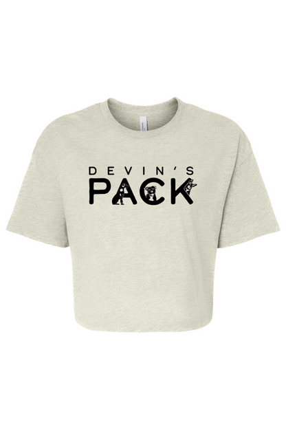 Devins Pack Women's Jersey Cropped Tee