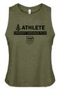 Athlete Games Women's Racerback Cropped Tank
