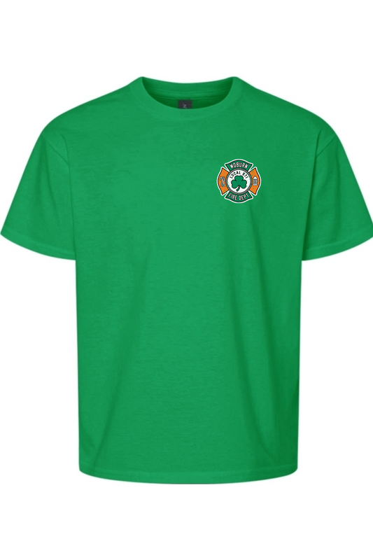 Local 971 Woburn Fire Dept. 100% Cotton Fitted Youth T-Shirt