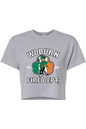 Woburn Fire Dept. Cotton/Poly Women's Cropped Top
