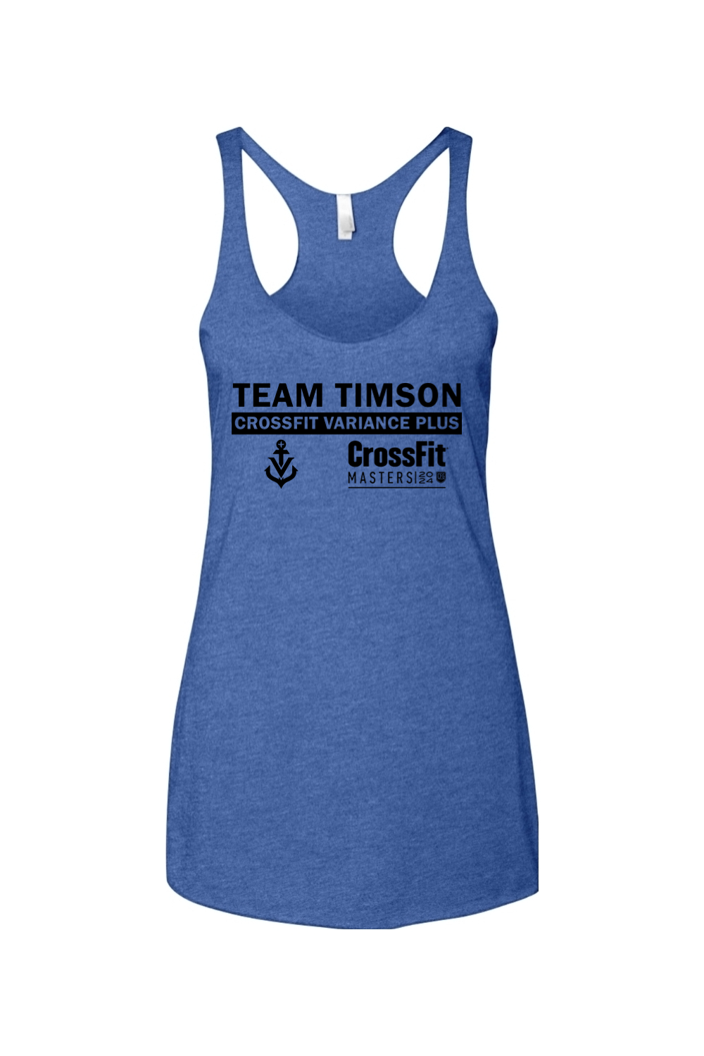 Team Timson Women's Triblend Racerback Tank
