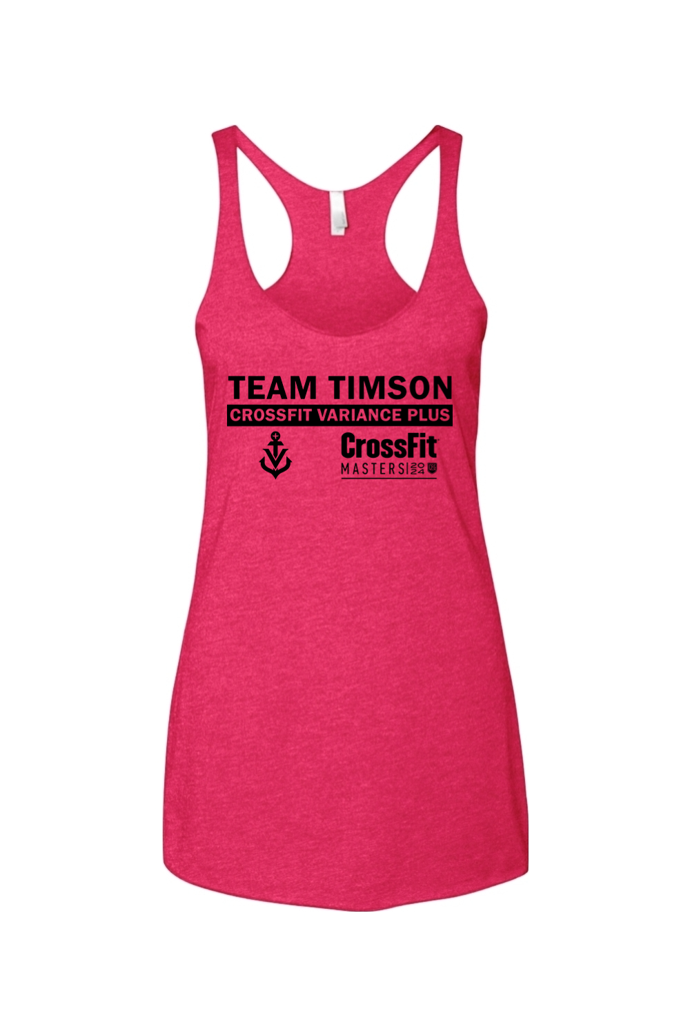 Team Timson Women's Triblend Racerback Tank