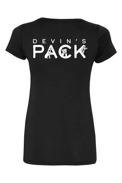 Devins Pack Women's V-neck T-shirt