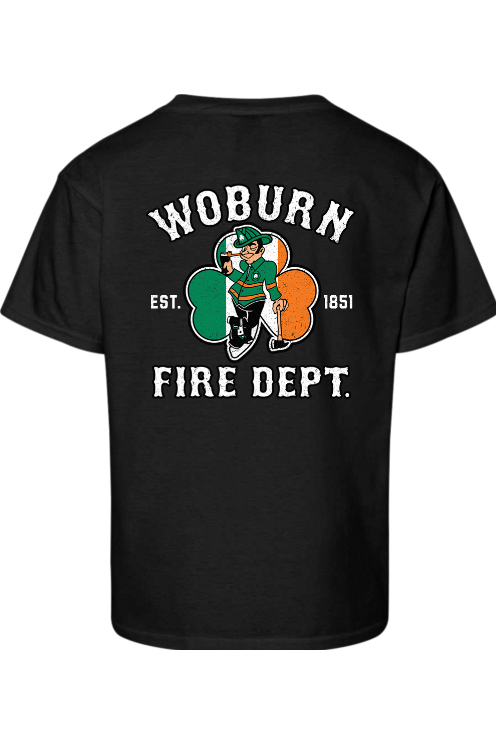 Woburn Fire Dept. 100% Cotton Fitted Youth T-Shirt