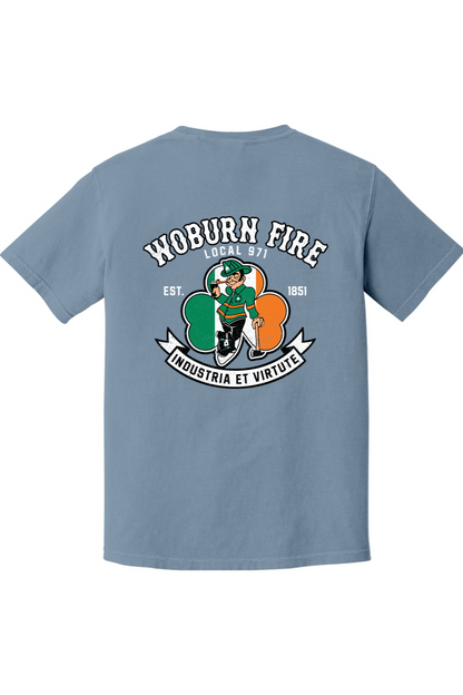 Local 971 Woburn Fire Dept. 100% Cotton Soft-Washed T-Shirt - Unisex Adult