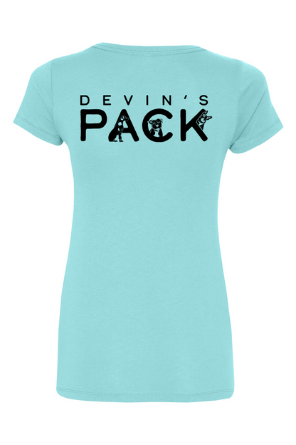 Devins Pack Women's V-neck T-shirt