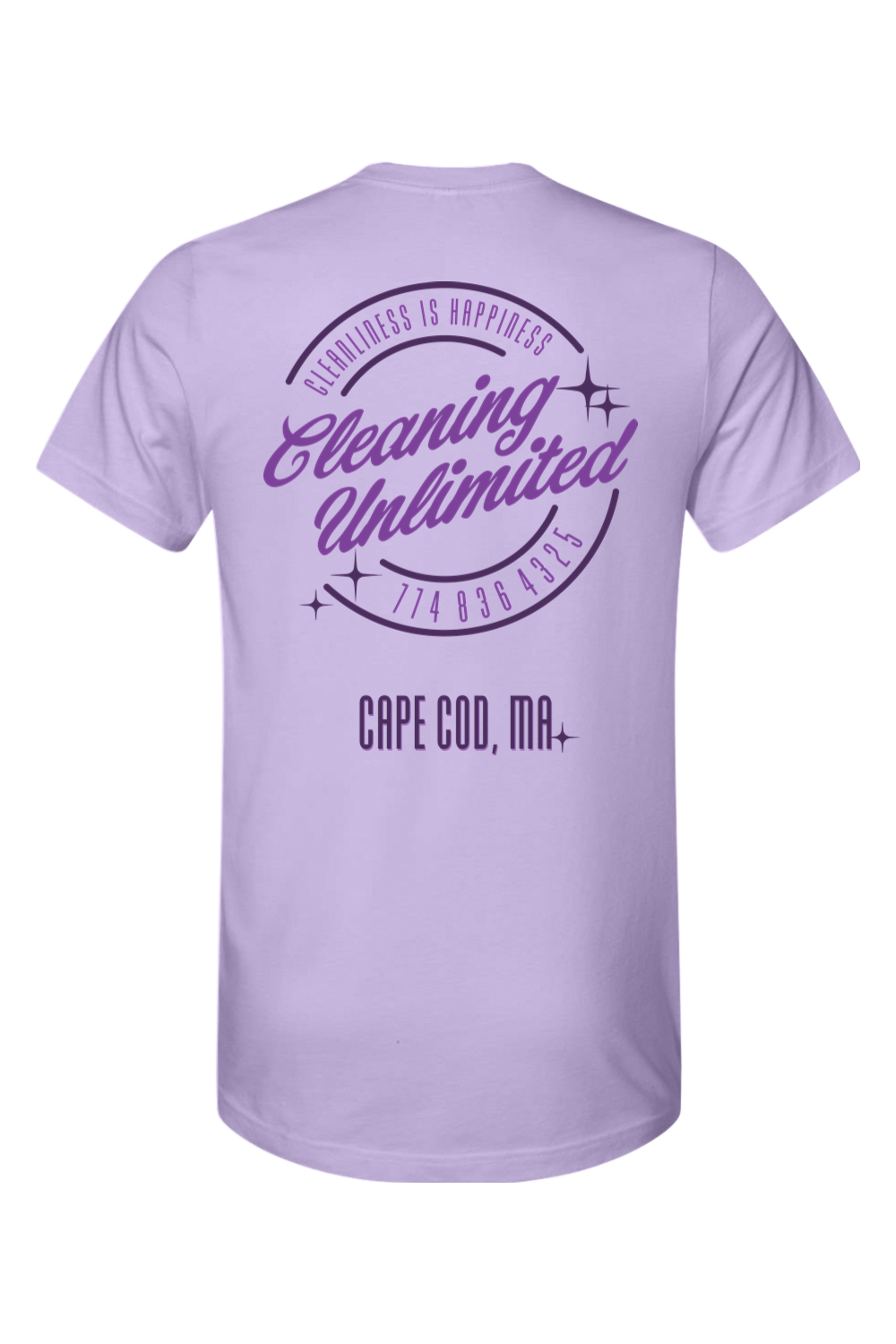 Cleaning Unlimited 2025 Purple Cotton T-Shirt - Unisex