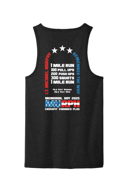 Crossfit Variance Plus Murph Callenge 25 Triblend Tank - Unisex