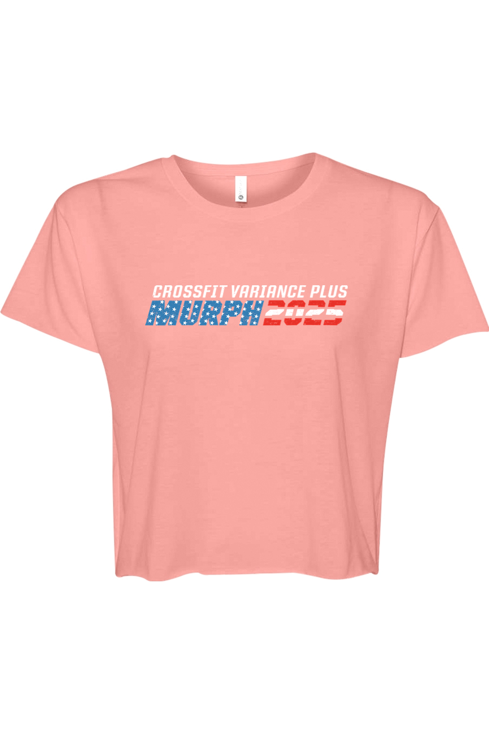 Crossfit Variance Plus Murph Challenge 25 Cotton Blend Crop T-Shirt - Women's