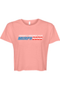 Crossfit Variance Plus Murph Challenge 25 Cotton Blend Crop T-Shirt - Women's