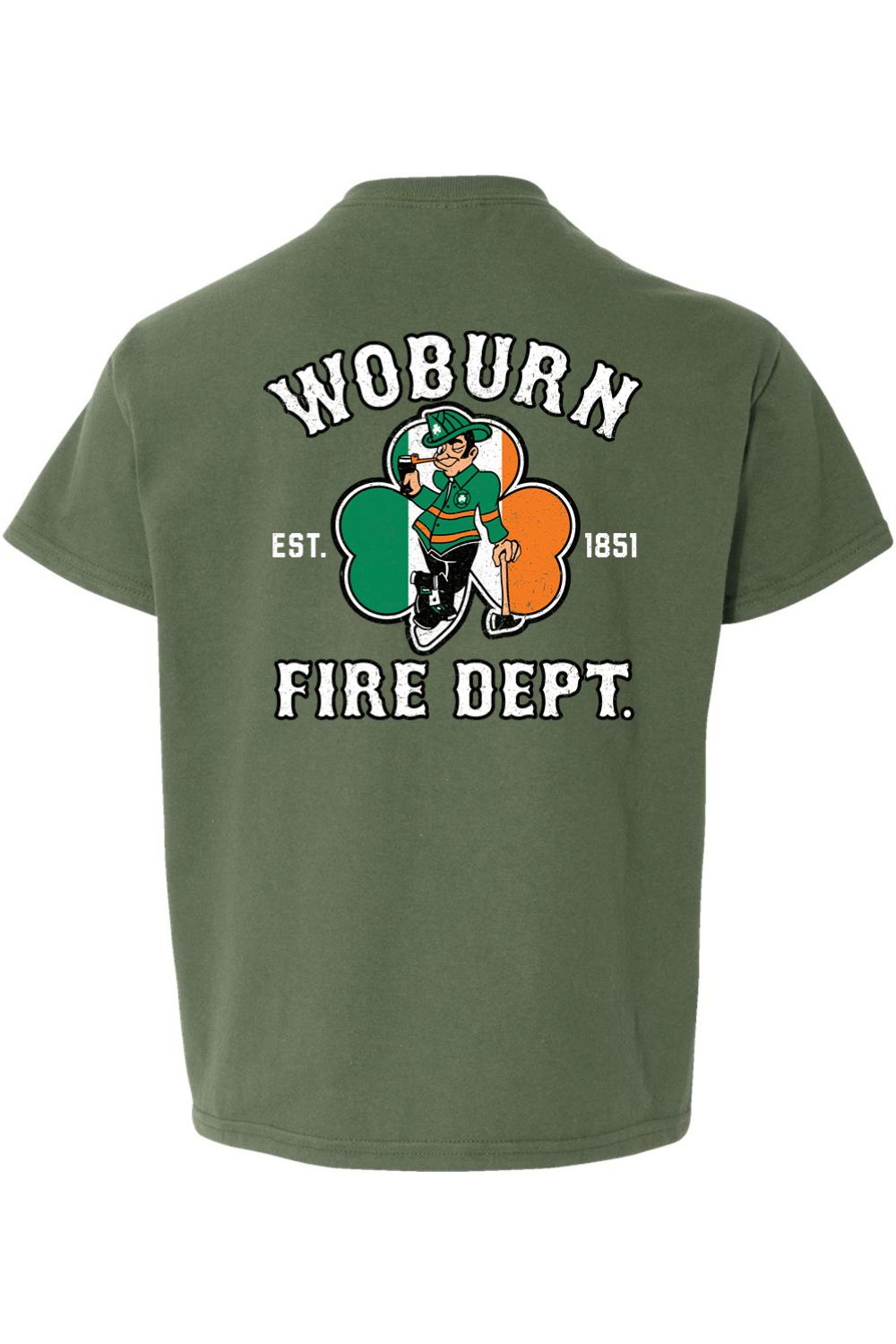 Woburn Fire Dept. 100% Cotton Fitted Youth T-Shirt