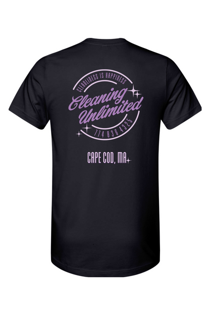 Cleaning Unlimited 2025 Purple Cotton T-Shirt - Unisex