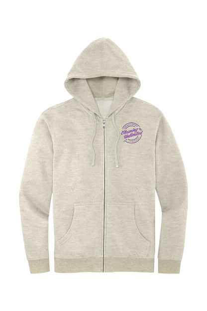 Cleaning Unlimited 2025 Purple Full Zip Hoodie - Unisex