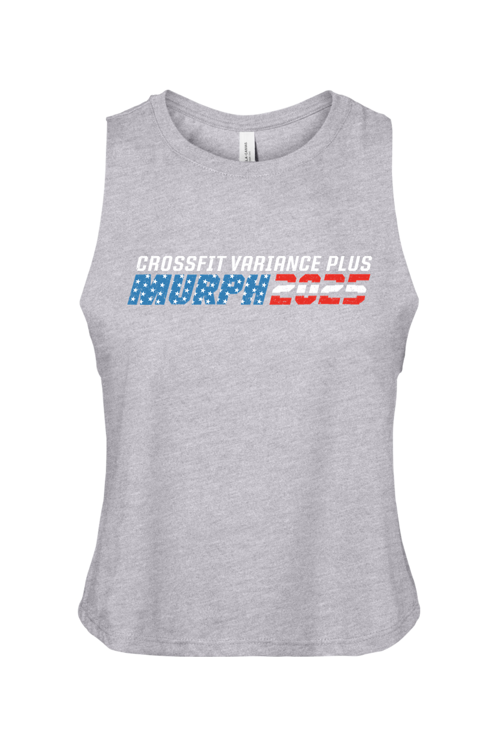 Crossfit Variance Plus Murph Callenge 25 Racerback Cropped Tank - Women's