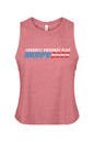 Crossfit Variance Plus Murph Callenge 25 Racerback Cropped Tank - Women's