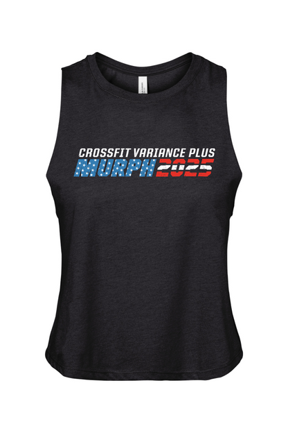 Crossfit Variance Plus Murph Callenge 25 Racerback Cropped Tank - Women's