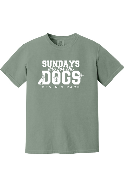 Devin's Pack "Sundays are for the Dogs" Comfort Colors T-Shirt - Unisex