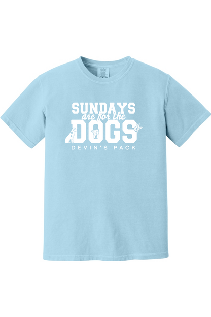 Devin's Pack "Sundays are for the Dogs" Comfort Colors T-Shirt - Unisex