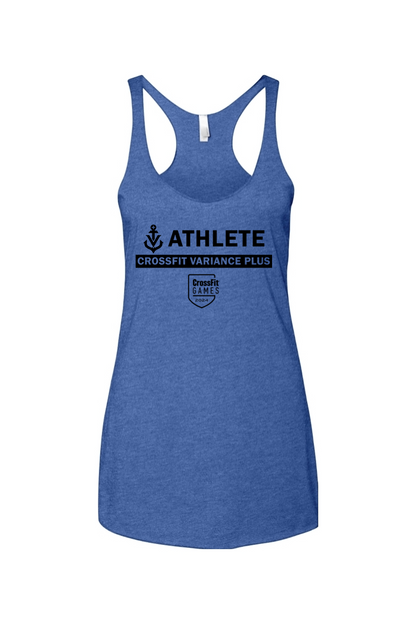Athlete Games Women's Triblend Racerback Tank