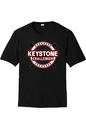 Keystone Challenger Unisex Competitor Tee - Team Colors 100% polyester